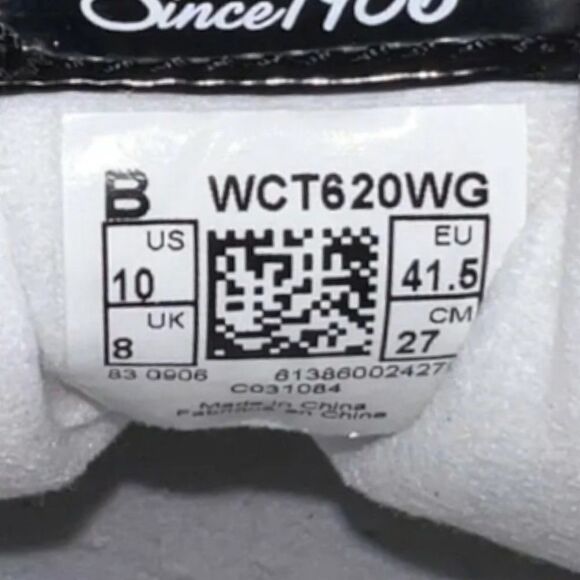 New Balance 620 Ct Classic White / Gold WCT620WG Women's 10 - Picture 9 of 10